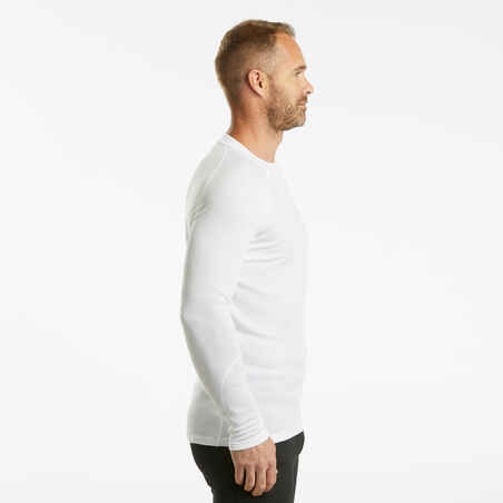 Men's Ski Base Layer Top - White