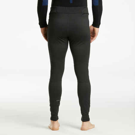 Men's Ski Base Layer Bottoms - BL 500 - Black