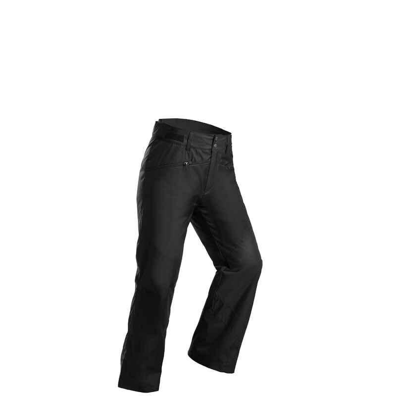 MEN’S WARM SKI TROUSERS 180 - BLACK