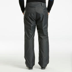 PANTALON DE SKI CHAUD HOMME -100 - NOIR