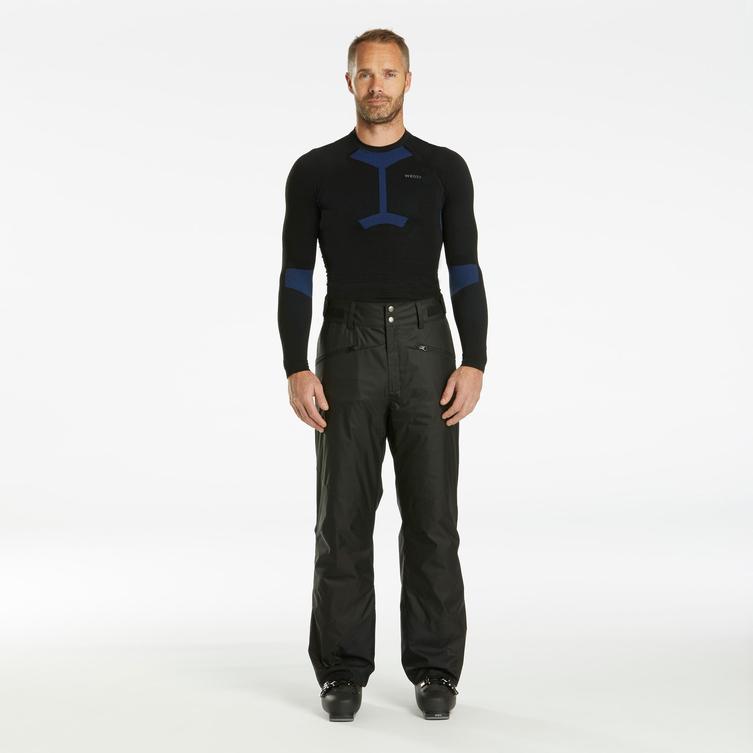 Pantalon de ski chaud homme – 180 noir - WEDZE