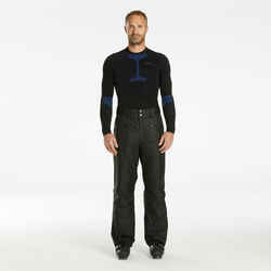 MEN’S WARM SKI TROUSERS 180 - BLACK