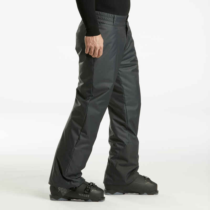 PANTALÓN DE SKI CÁLIDO HOMBRE 100 NEGRO Decathlon