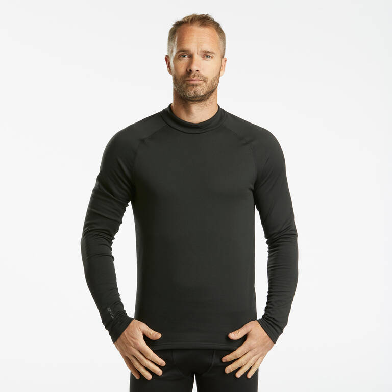 Men Ski Base Layer Top - BL 500 - Black