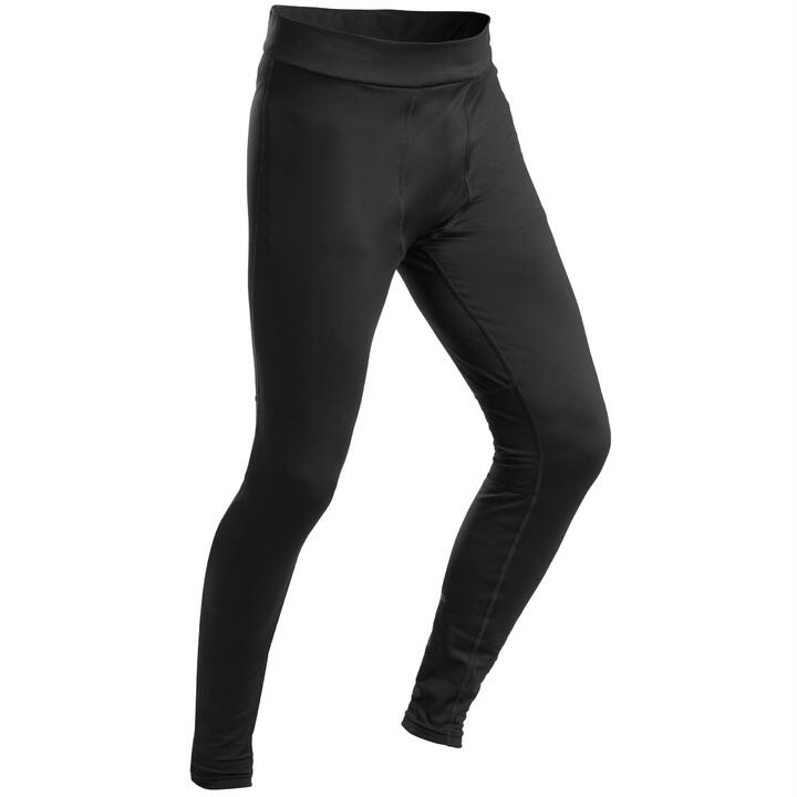 Men's Ski Base Layer Bottoms BL 500 Black Decathlon