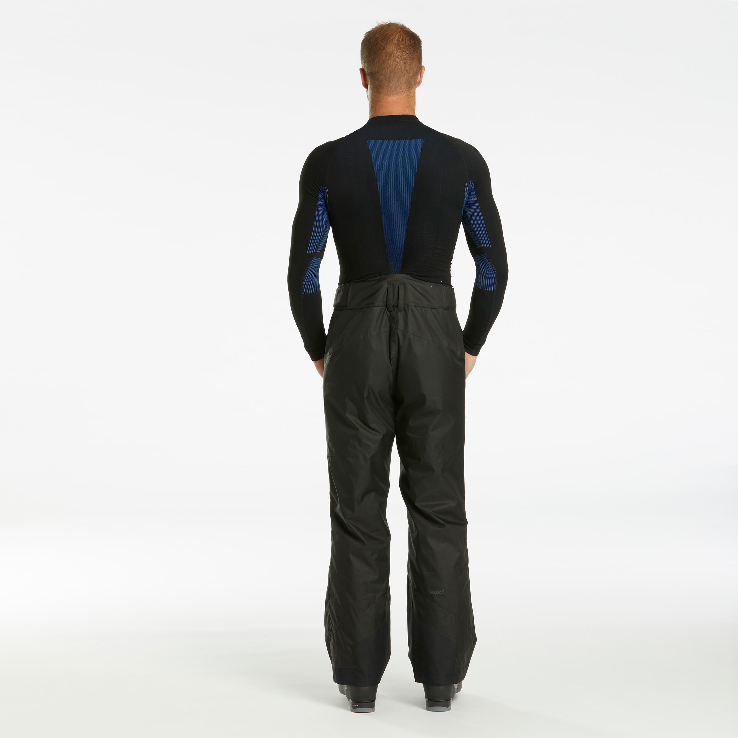 Men's Ski Pants - 180 Black - WEDZE