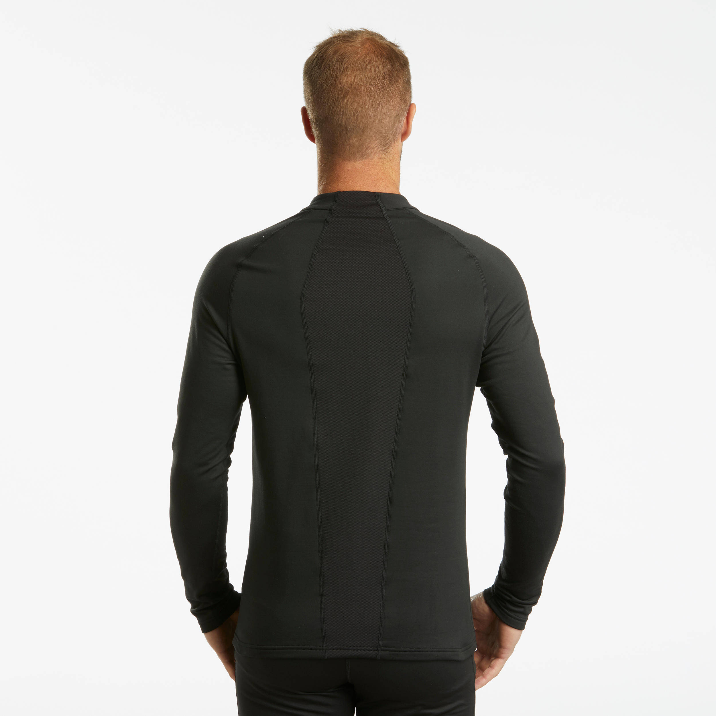 Men Ski Base Layer Top - BL 500 - Black -  3