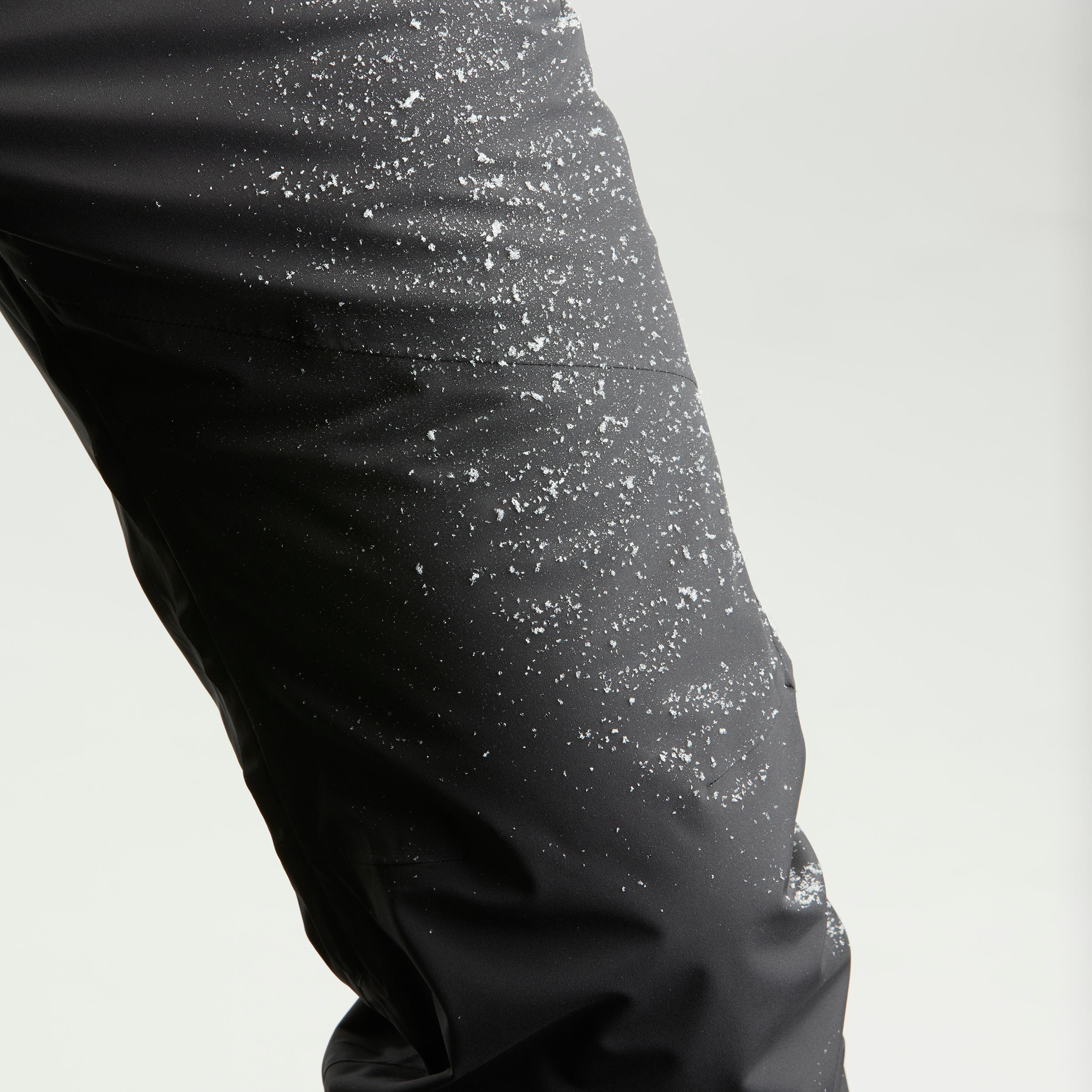 Men's Warm Ski Trousers - 580 - Dark Grey 6/7