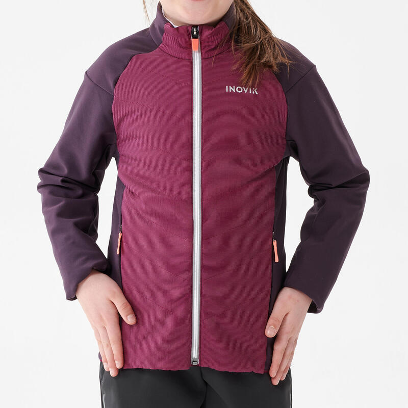 Langlaufjacke Kinder - XC S 550 violett