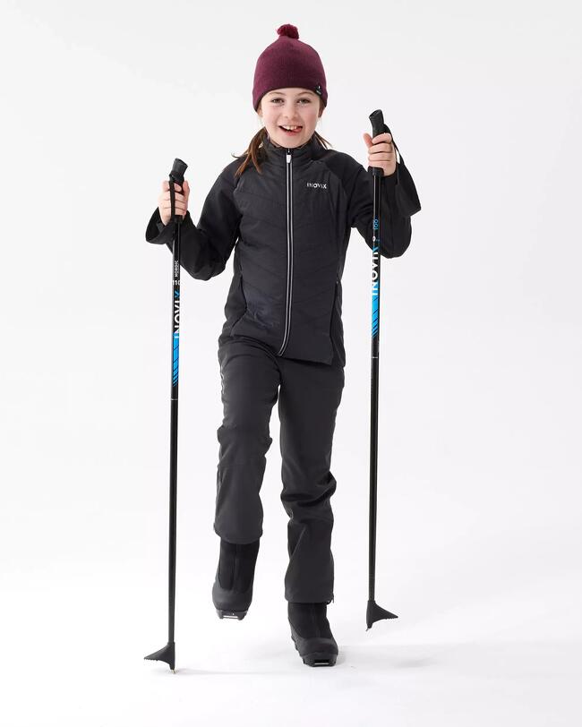Pantaloni sci di fondo bambino XC S 500 neri