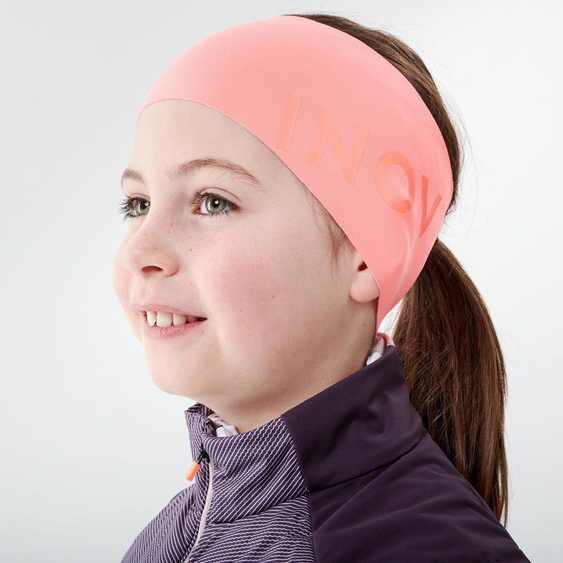 Kids’ CrossCountry Skiing Headband XC S HEAD 500 Pink Decathlon