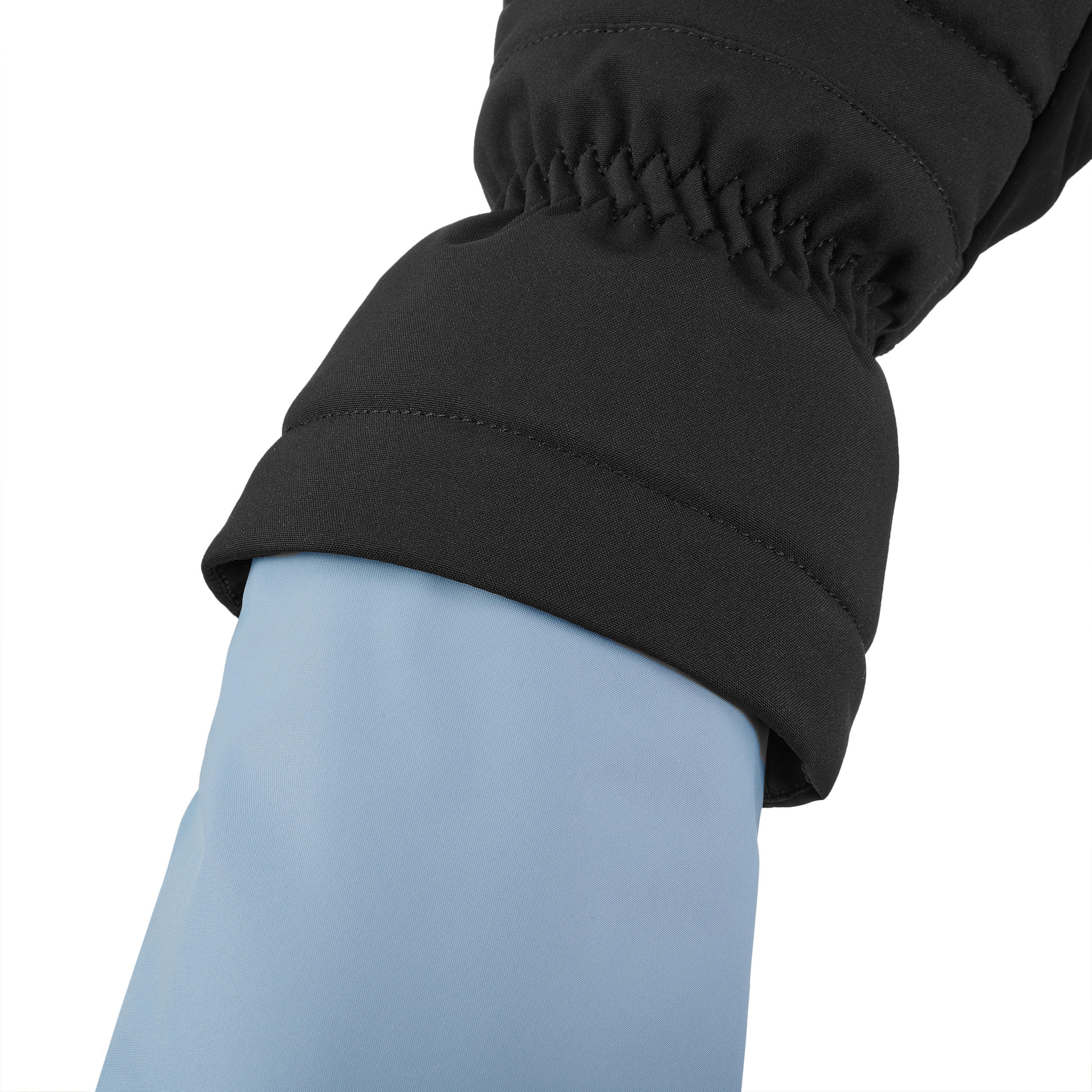 Gants imperméables chauds - ski 500 noir - WEDZE