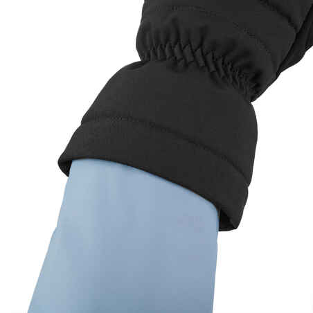 ADULT SKI GLOVES 500 - BLACK