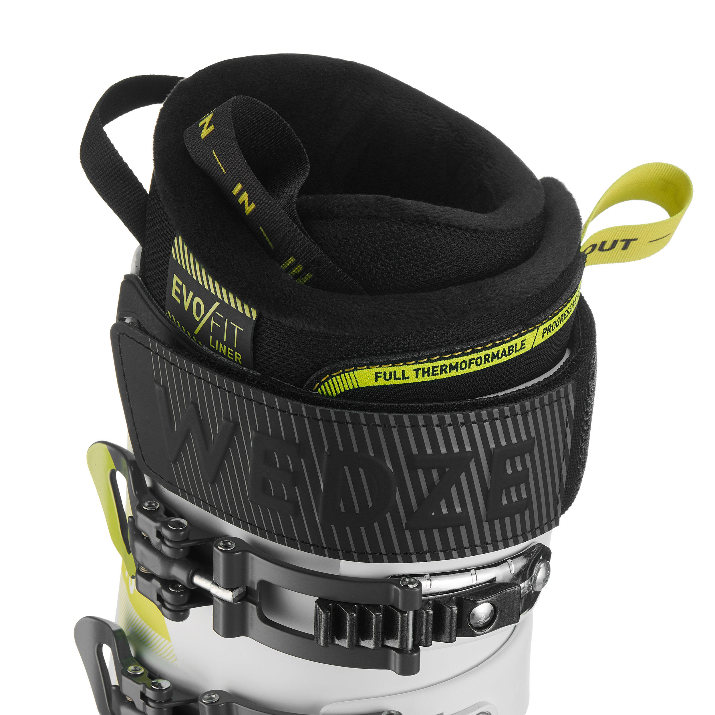 Second Life - Downhill Ski Boots FIT 900 White - GOOD 9/9