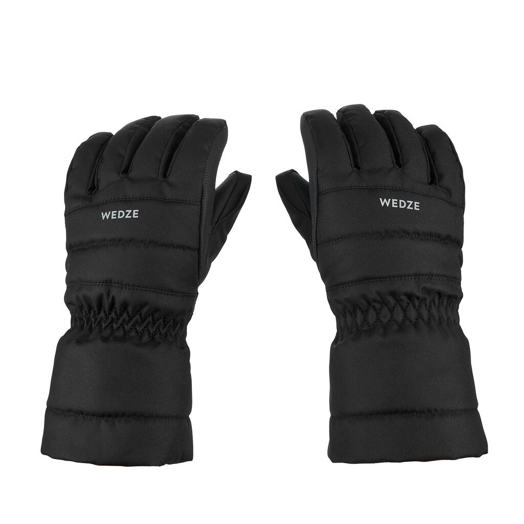 GUANTES SKI NIÑOS CÁLIDOS E IMPERMEABLES 500
