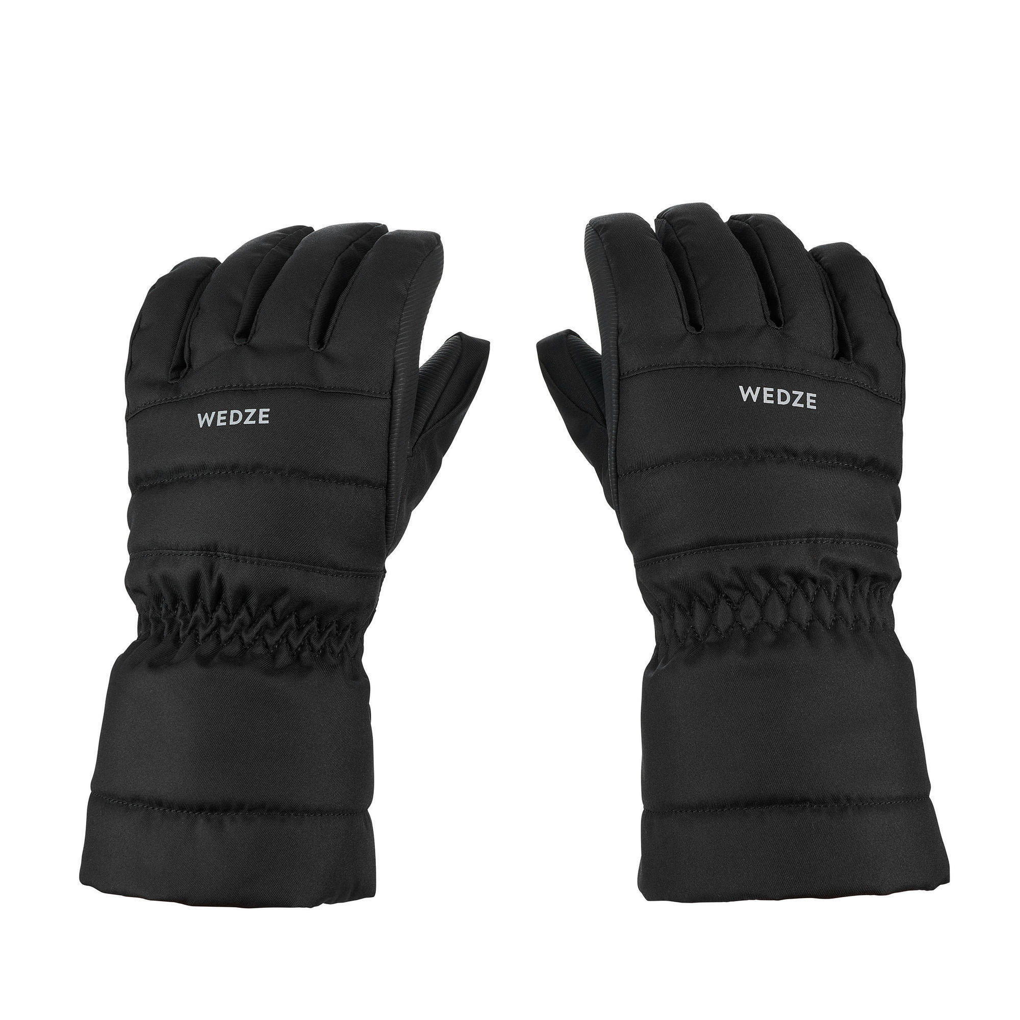 Kids' Ski Gloves - Black 3/7