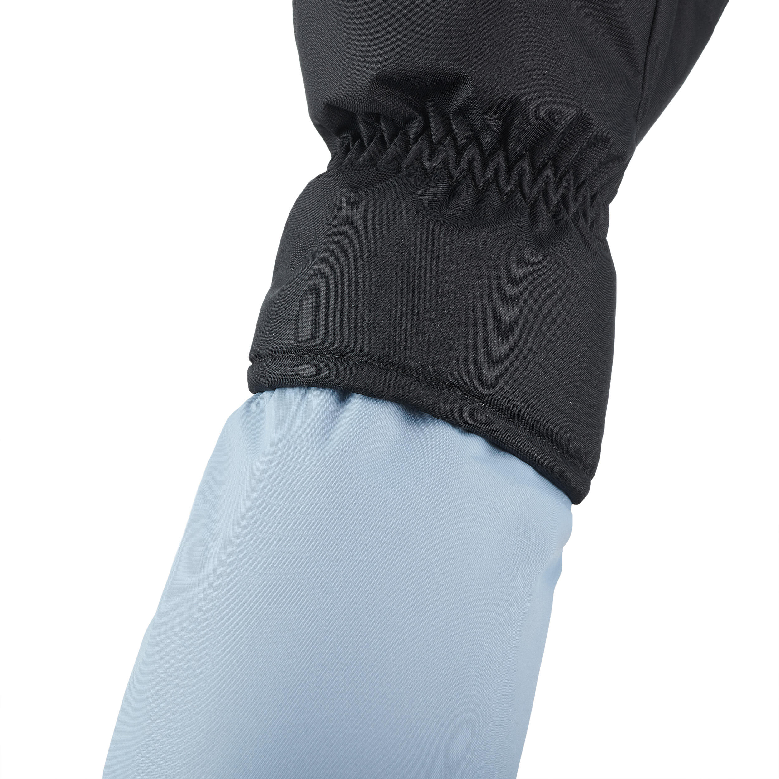 Warm Ski Gloves - Ski 100 Black - WEDZE