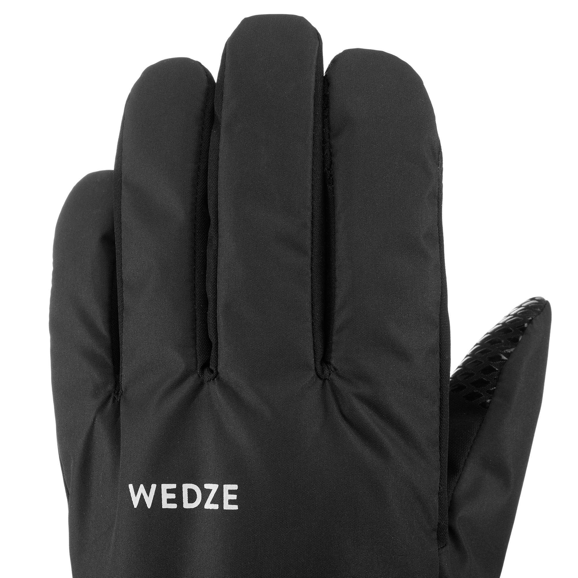 Guantes t rmicos de esqu y nieve impermeables Adulto Wedze 100