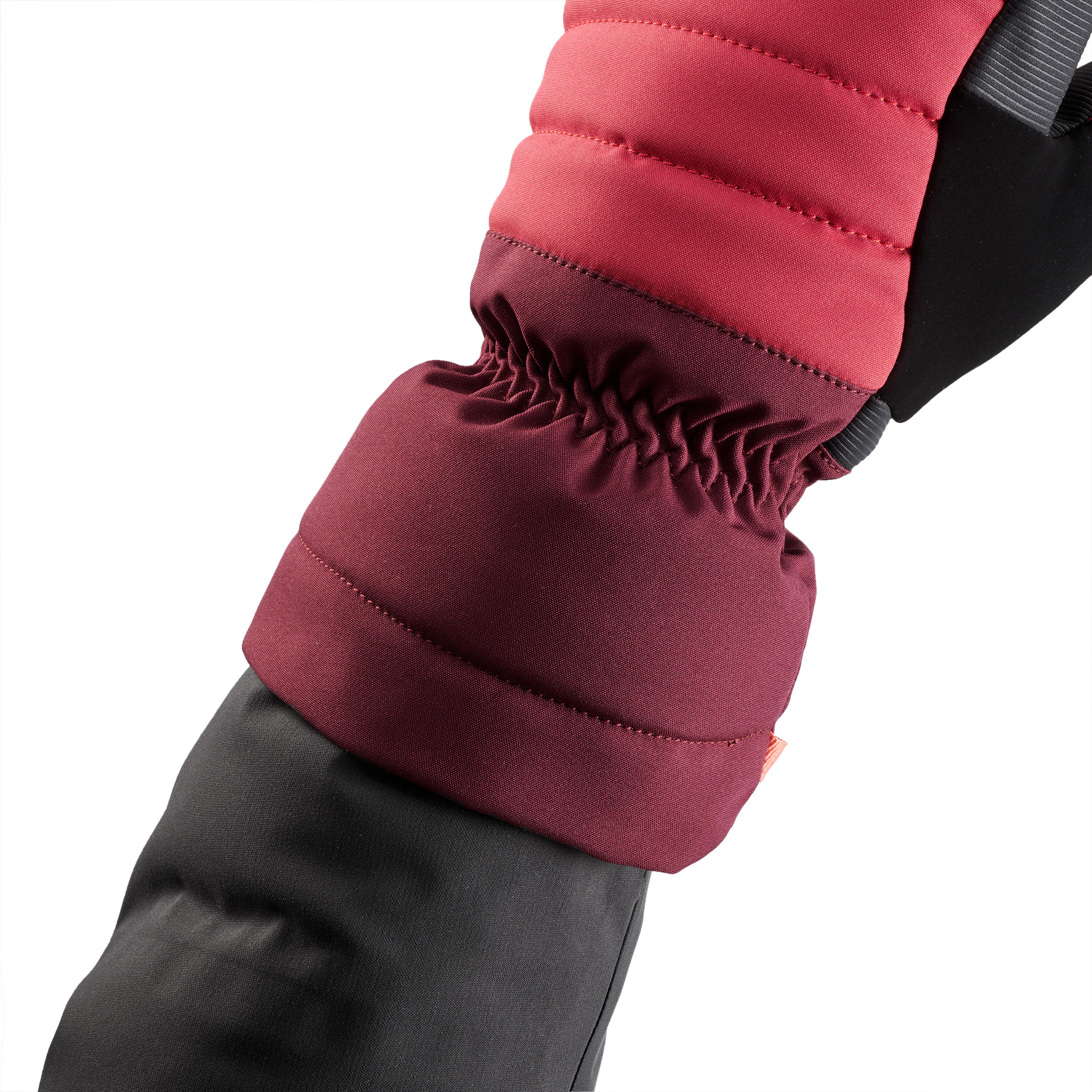 ADULT SKI GLOVES 500 - PLUM 7/7