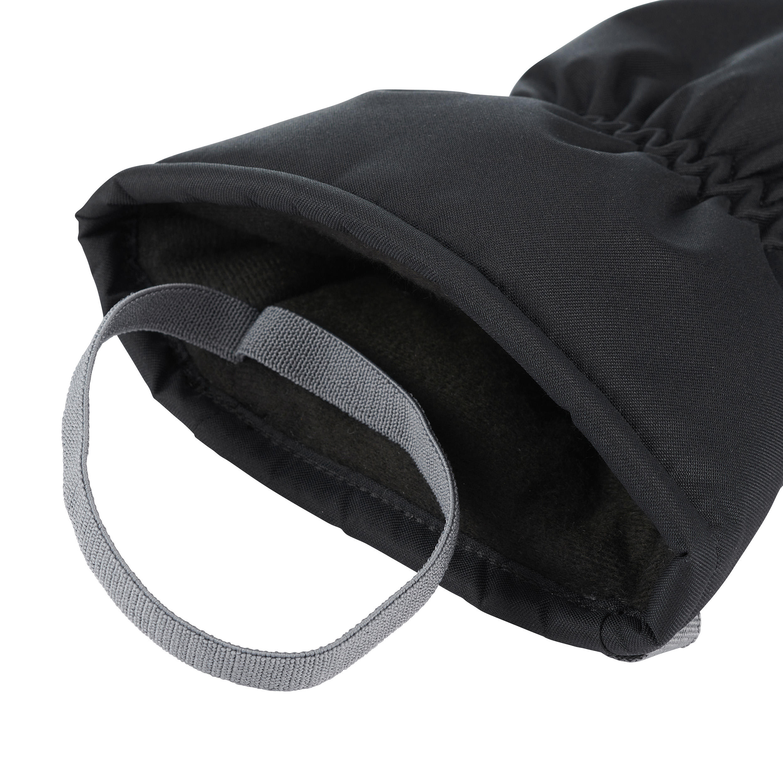 Warm Ski Gloves - Ski 100 Black - smoked black, Sand - Wedze - Decathlon