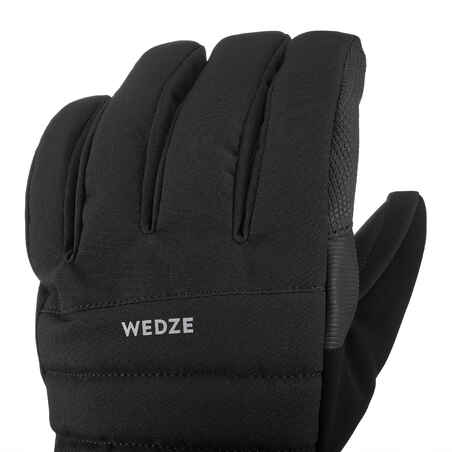 Wedze 500, Downhill Ski Gloves, Adult