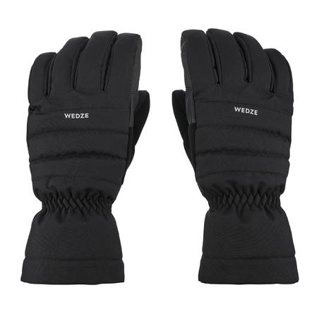 Adult Downhill Ski Gloves - Black