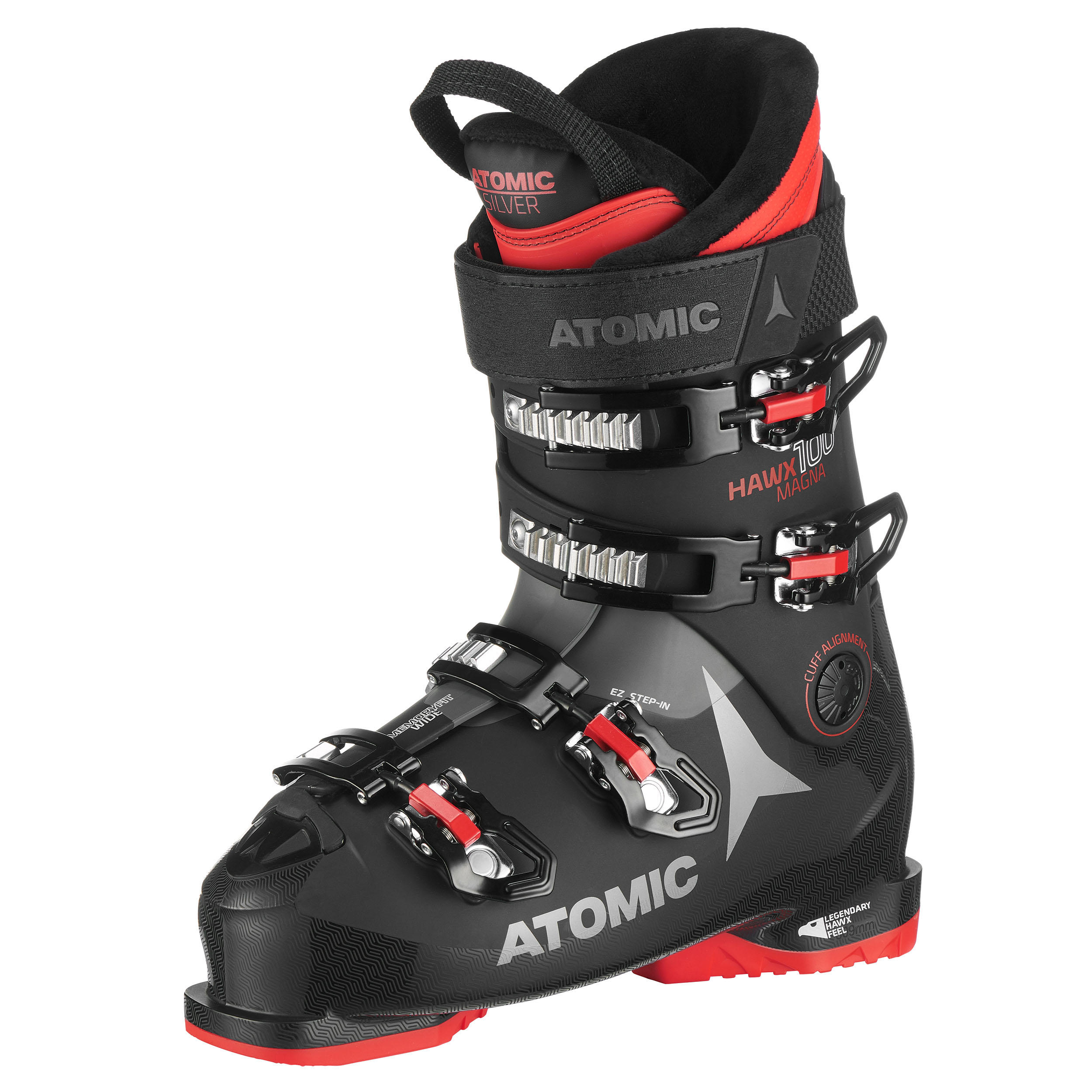 CHAUSSURE DE SKI DE PISTE HOMME ATOMIC HAWX MAGNA 100 NOIR ATOMIC