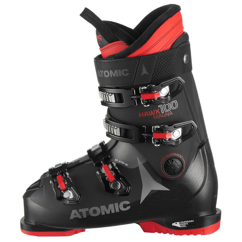 CHAUSSURE DE SKI DE PISTE HOMME ATOMIC HAWX MAGNA 100 NOIR