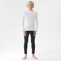 Vaikiški apatiniai slidinėjimo marškinėliai „100“, balti