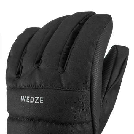 Skihandschuhe Kinder warm wasserdicht - 500 denimblau 