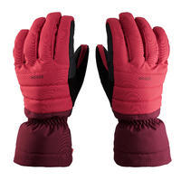 Ski Gloves - 500 Red