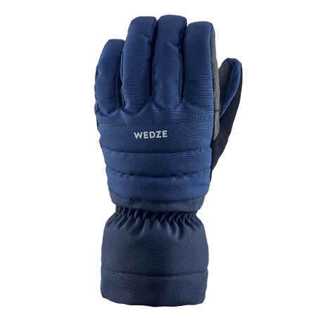 Modre smučarske rokavice 500 za odrasle