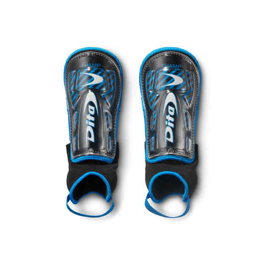 
      Kids' Low Intensity Field Hockey Shin Guards Champ - Blue/Black
  