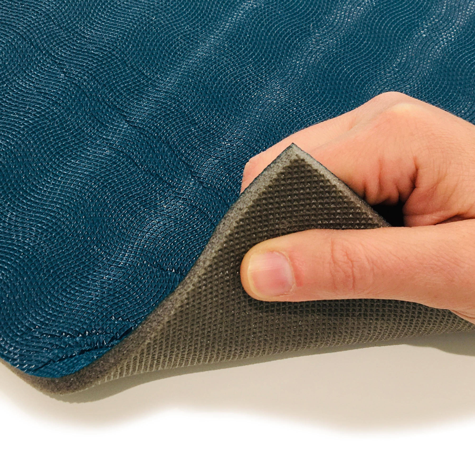 Gym Mat 160 x 60 x 0.7 cm  - Turquoise -  4