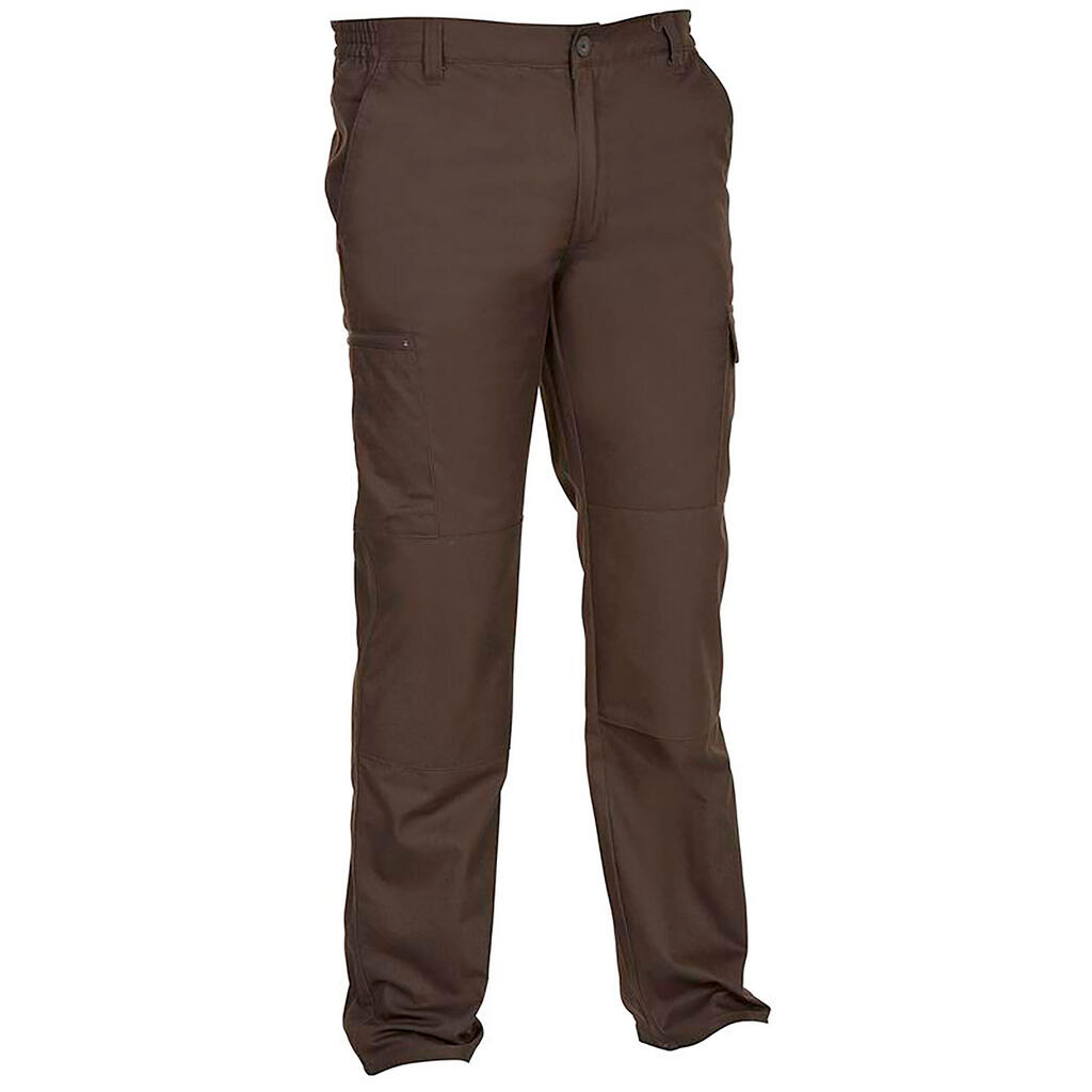 Resistant cargo trousers steppe 300 green marl