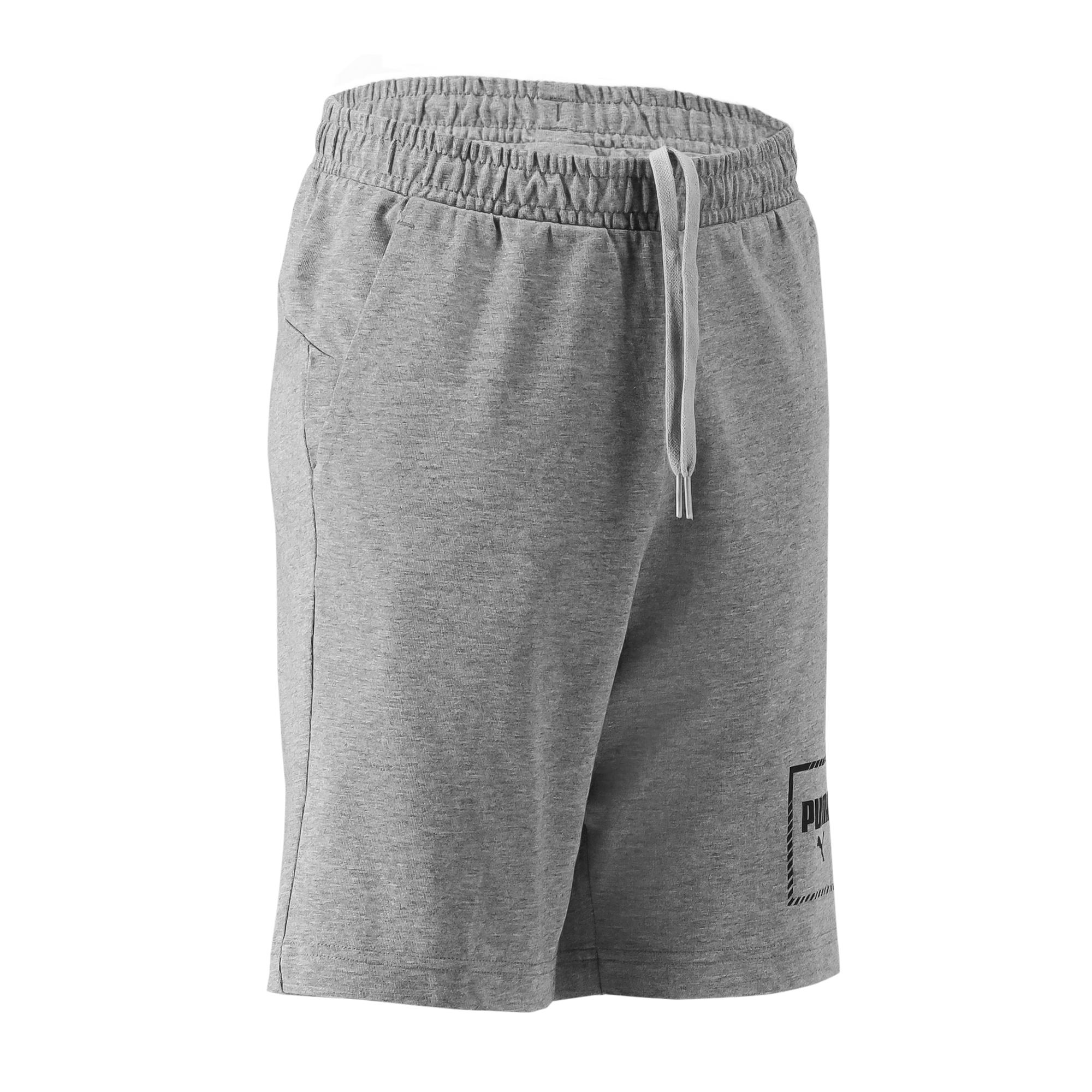 PUMA Boys' Regular Shorts - Grey