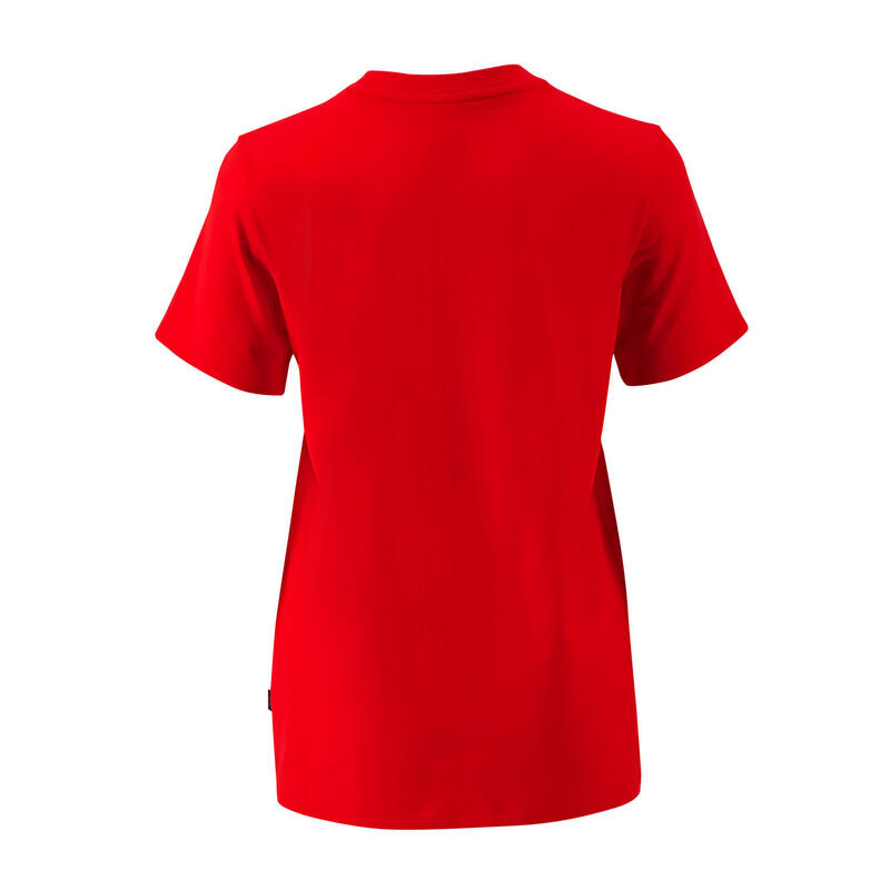 Camiseta regular niños rojo Puma 