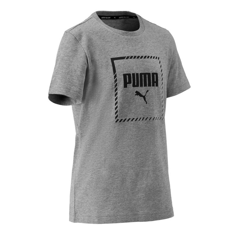 T-shirt regular boy gris Puma