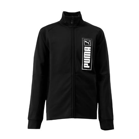 Костюм тренировочный прямой для мальчиков черный Puma