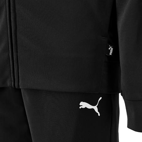 Костюм тренировочный прямой для мальчиков черный Puma