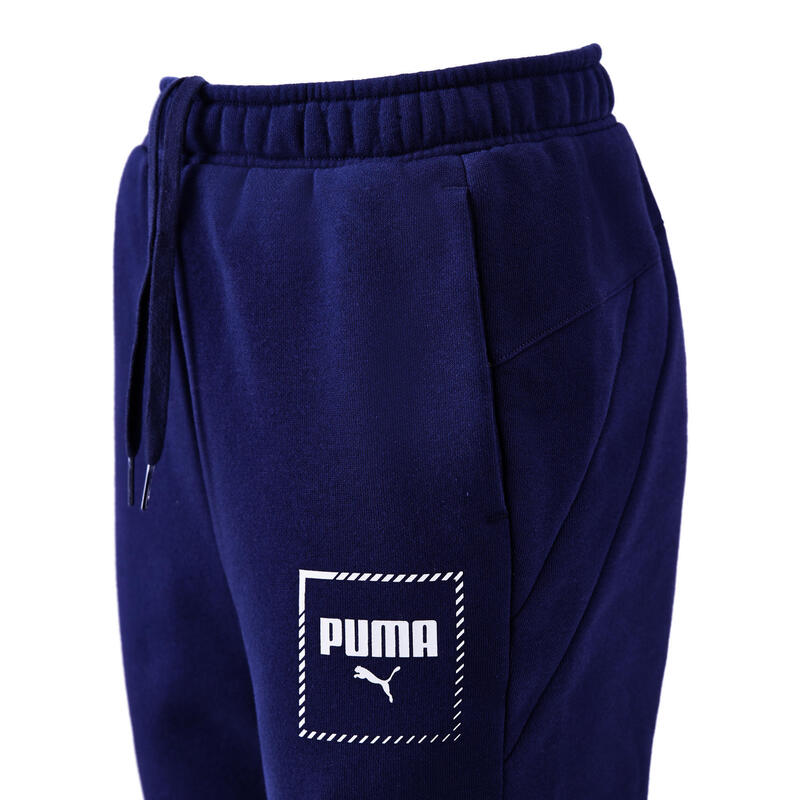 Pantalón regular niños azul marino Puma
