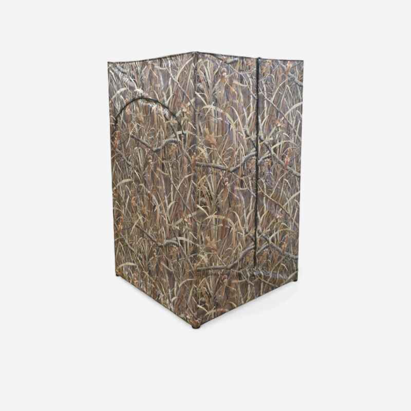 Tarnschirm quadratisch Camouflage Schilf