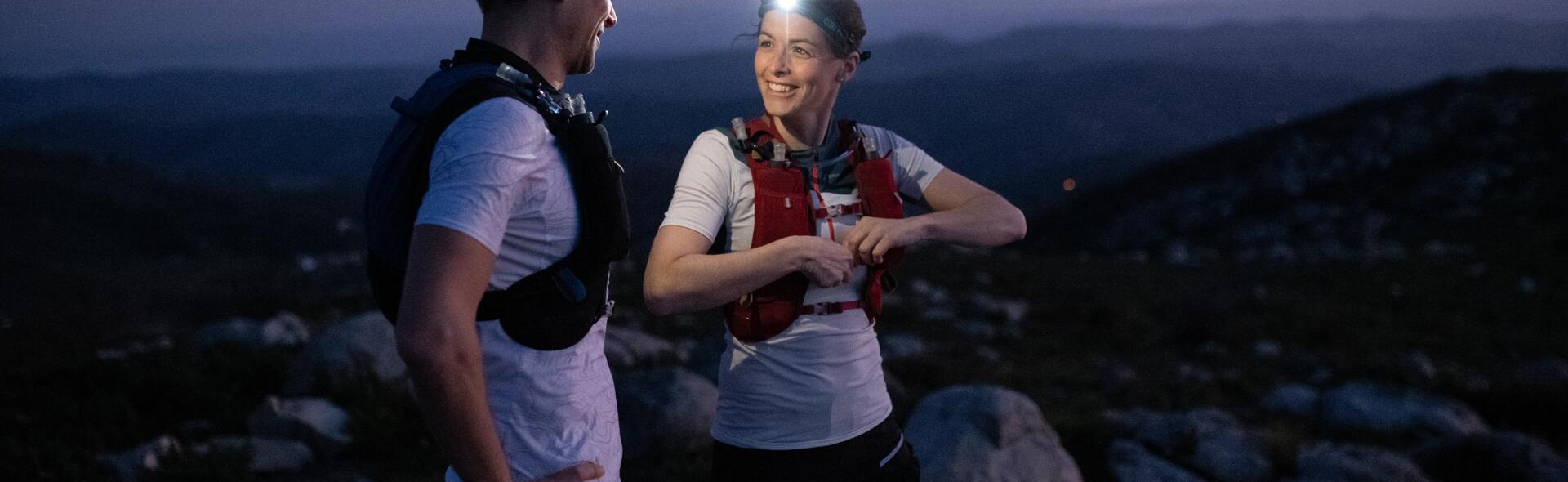 Entraînement et trail de nuit