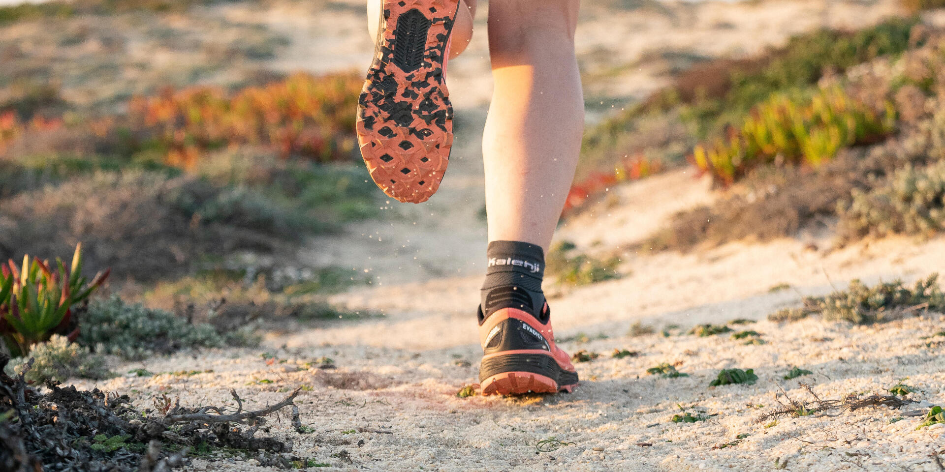 Chaussures de trail avec un drop faible