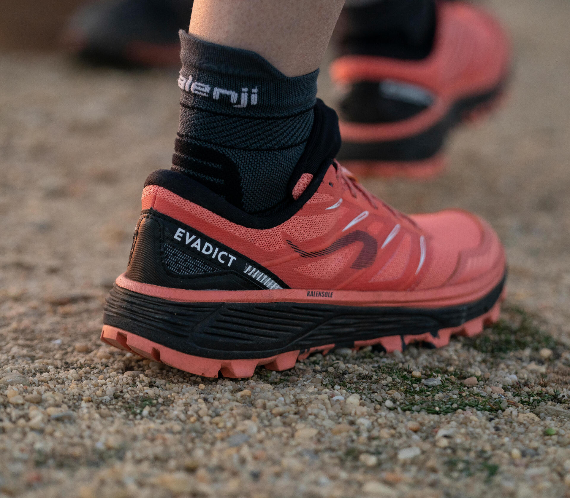 Les chaussures de trail ont de l'accroche, de la résistance et du maintien.