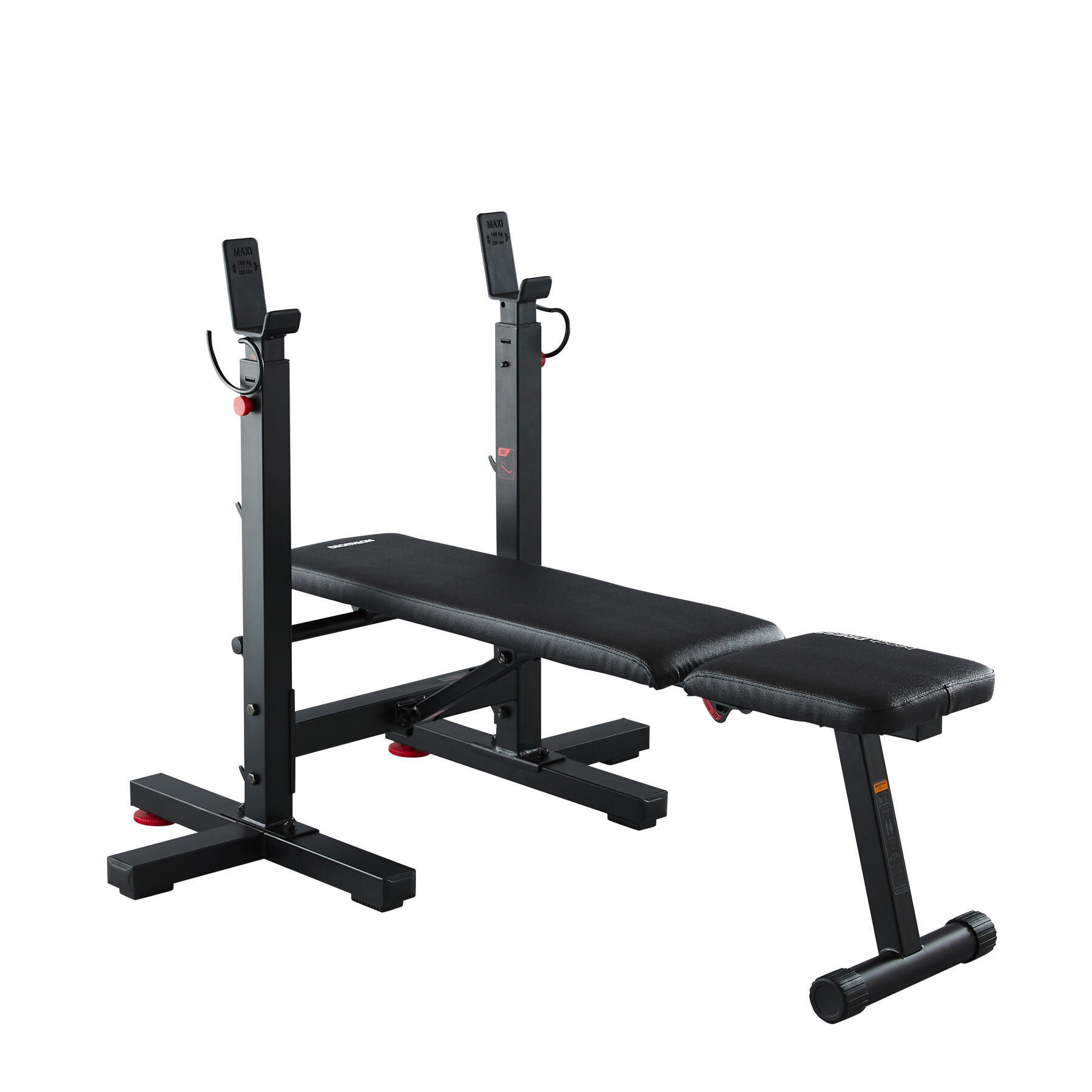 opklapbare fitnessbank