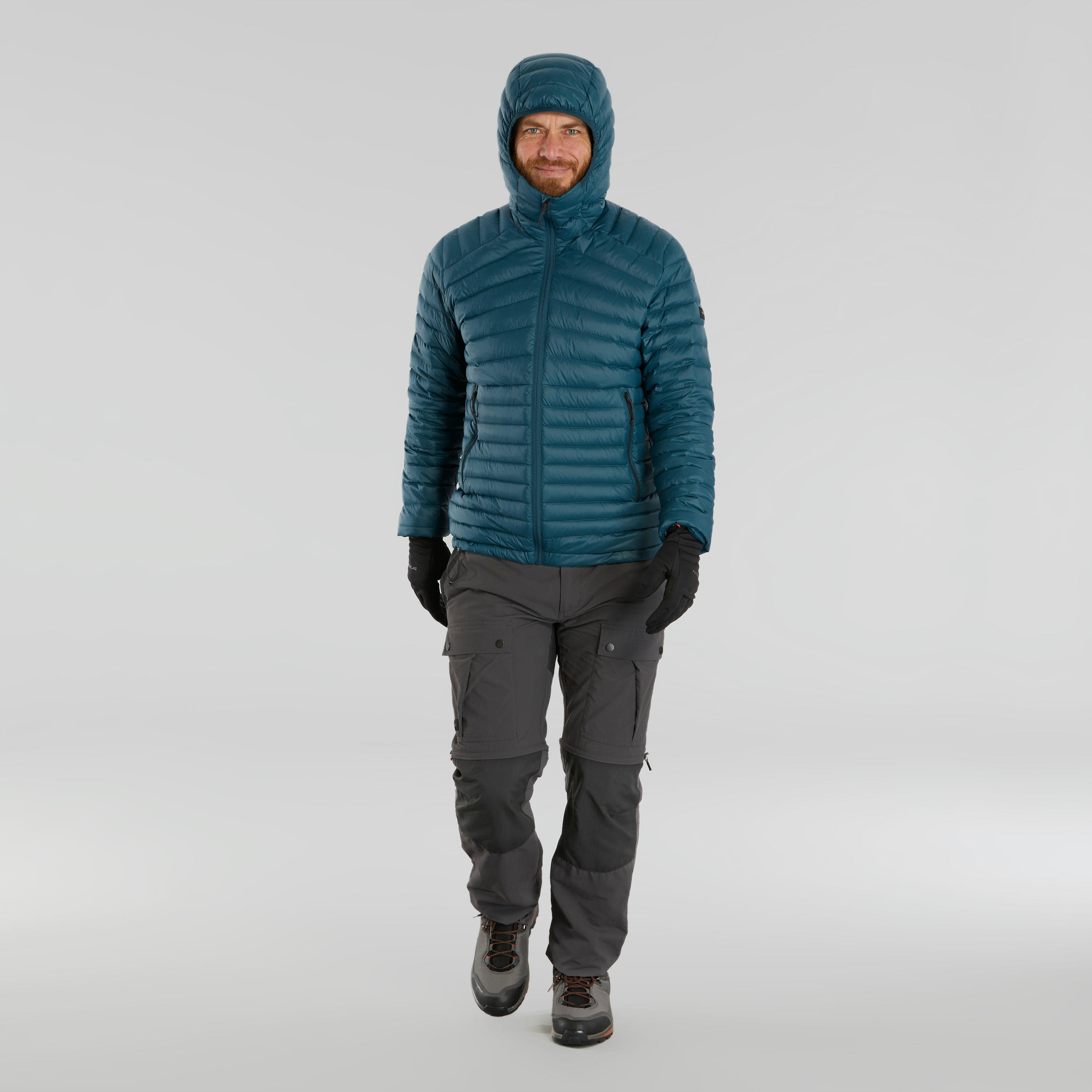 down feather jacket decathlon