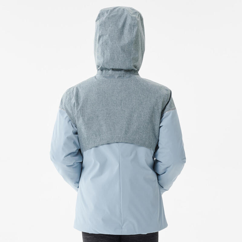 VESTE HIVER IMPERMÉABLE DE RANDONNÉE - SH100 X-WARM -3°C - ENFANT 7 - 15 ANS