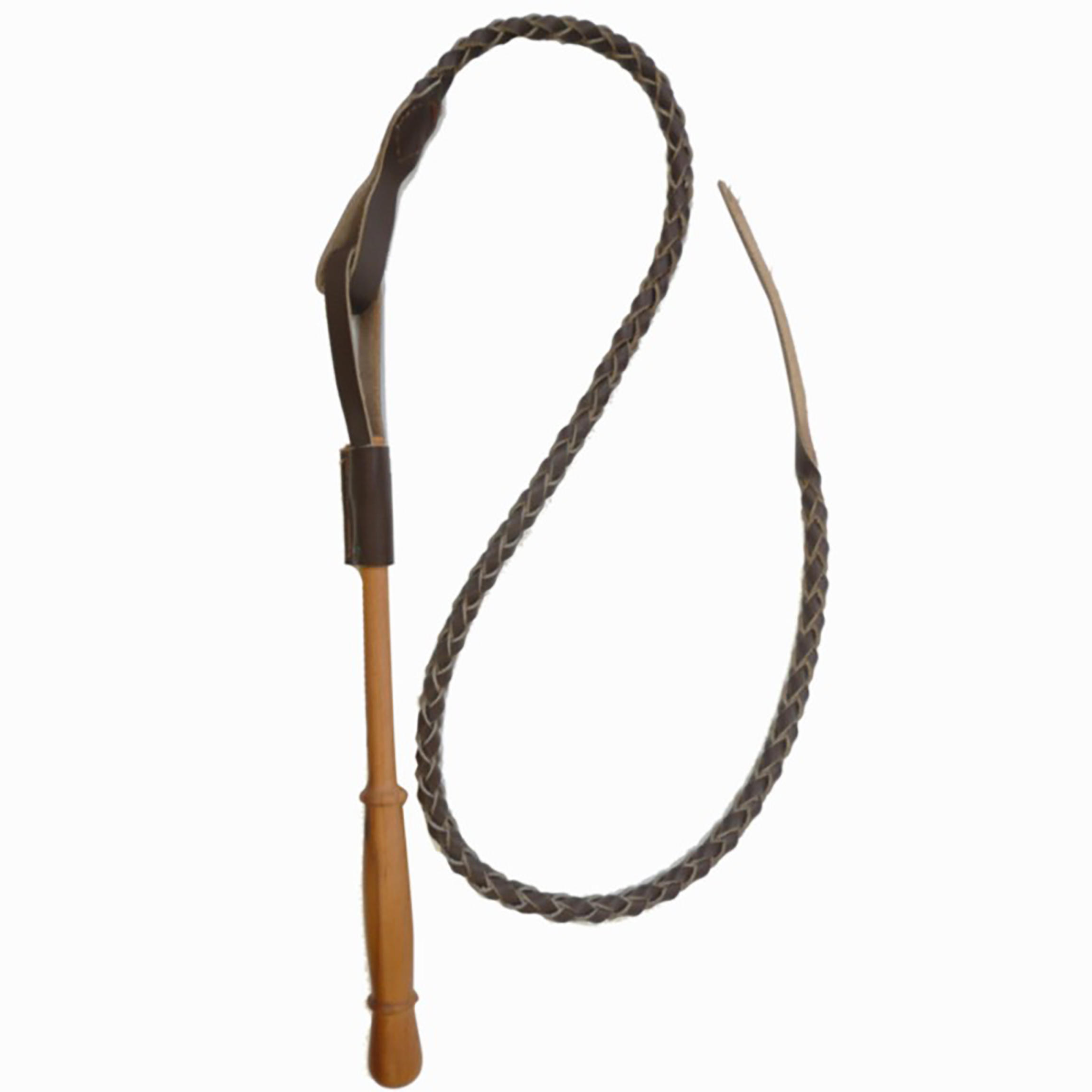 Hunting leather whip