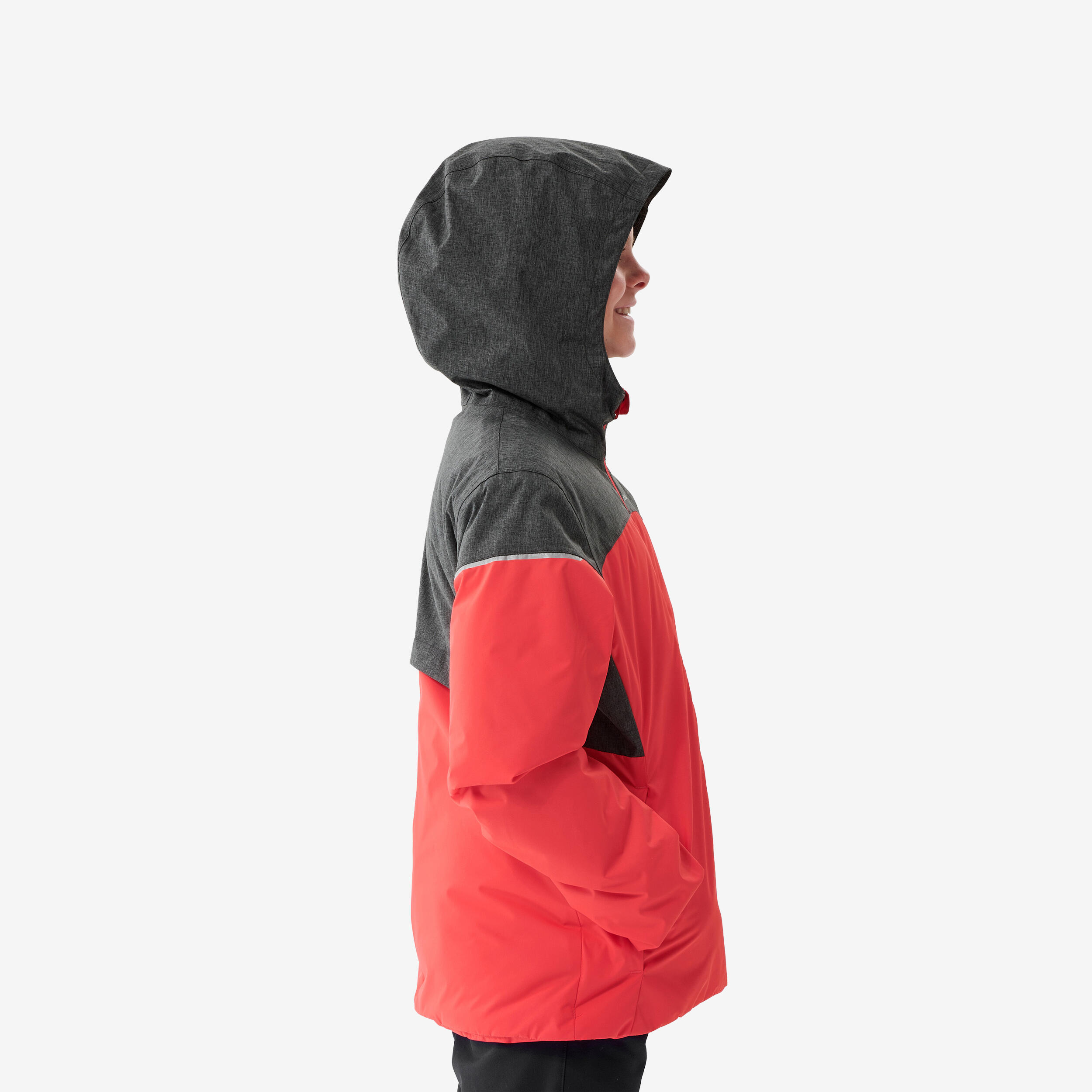 Kids’ Waterproof Winter Jacket - SH 100 Pink - QUECHUA